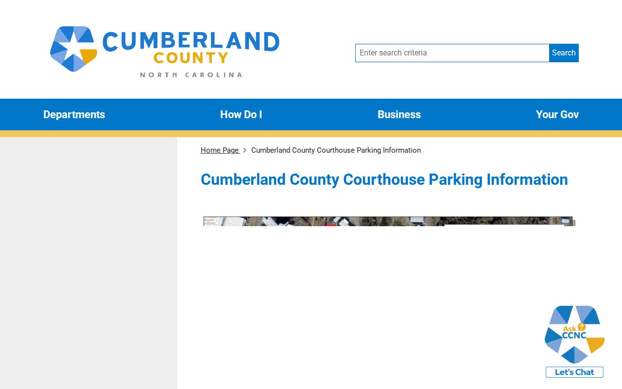 Cumberland County criminal record courthouse parking access